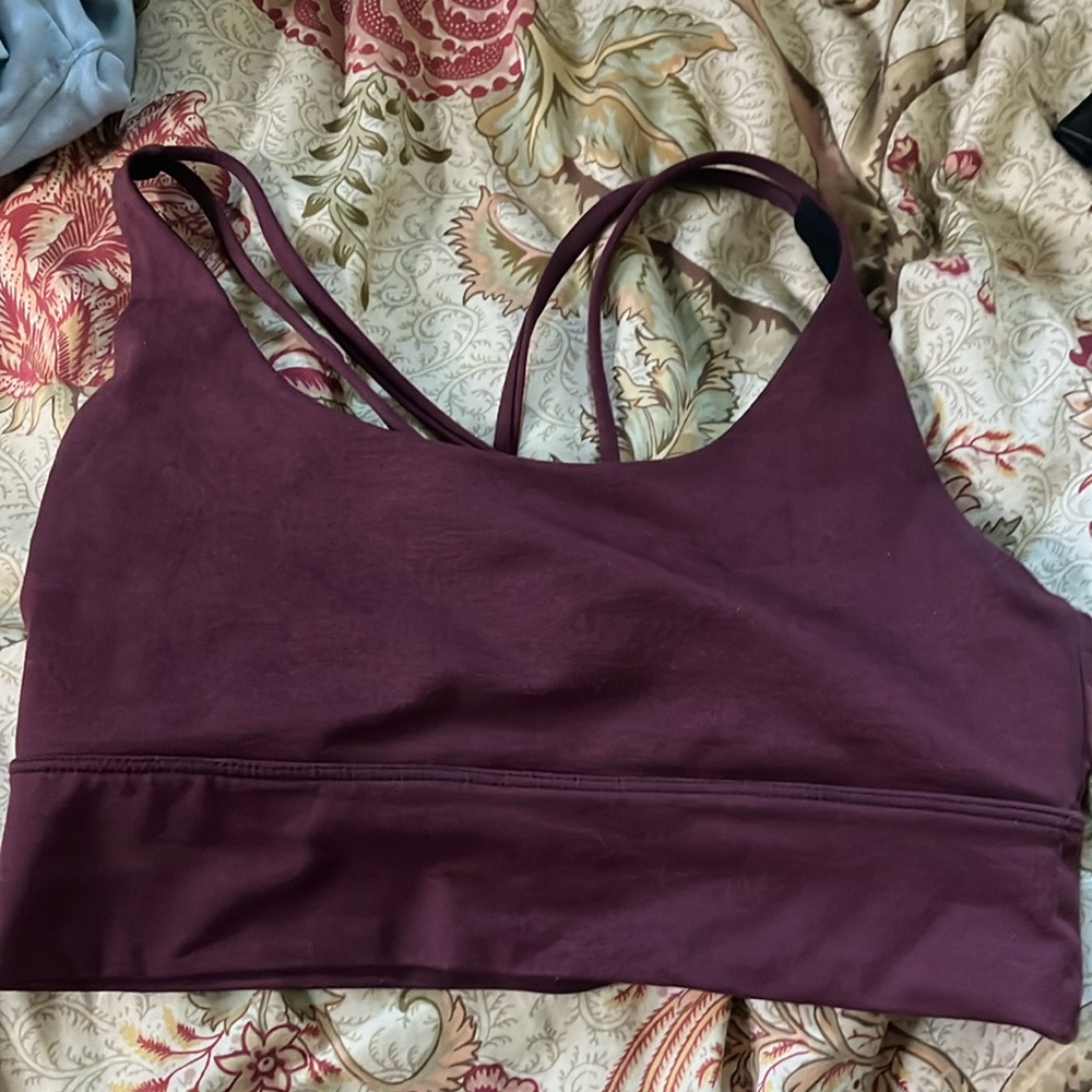 Burgundy, M/L Bralette